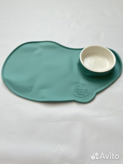 Миска с ковриком новые