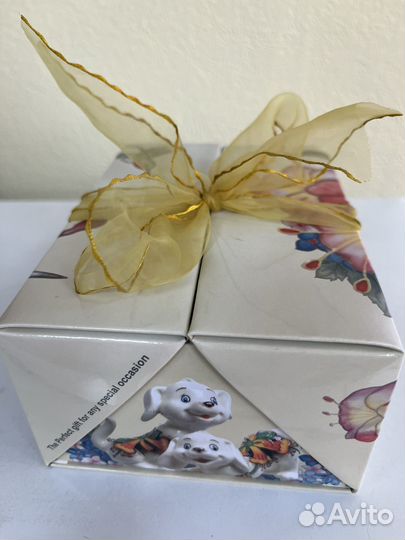 Фарфоровая статуэтка Собака Pavone Италия