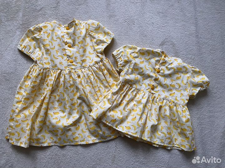 Платье и кофточка для девочки 80-86 см