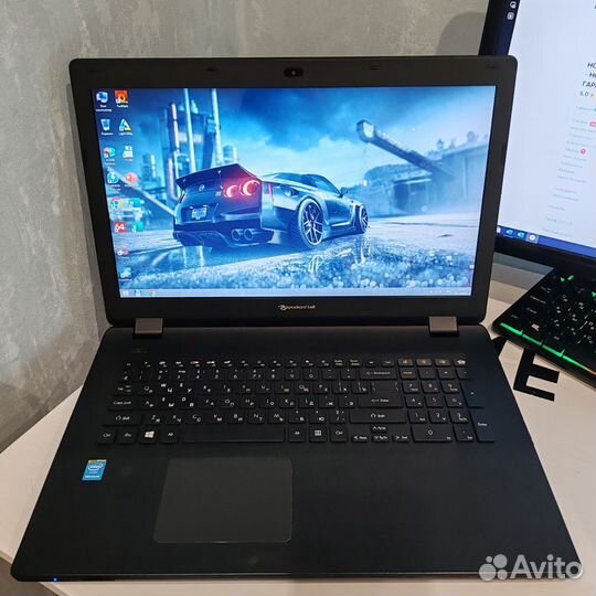 Большой ноутбук 17.3 RAM8GB HDD1TB intel WIN8