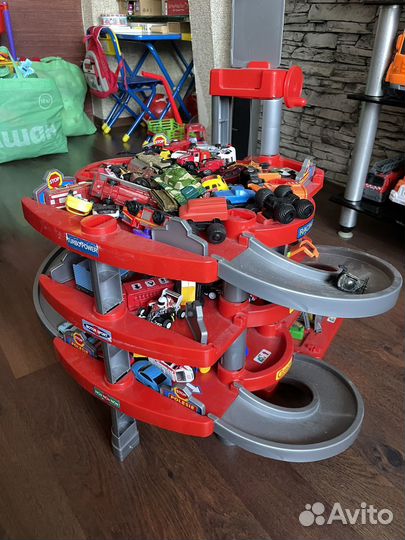 Трек для машинок Парковка для машин