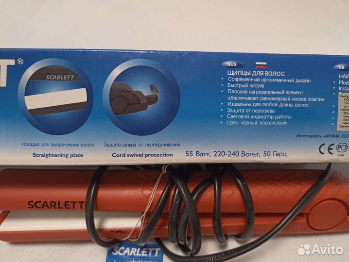 Выпрямитель/щипцы для волос