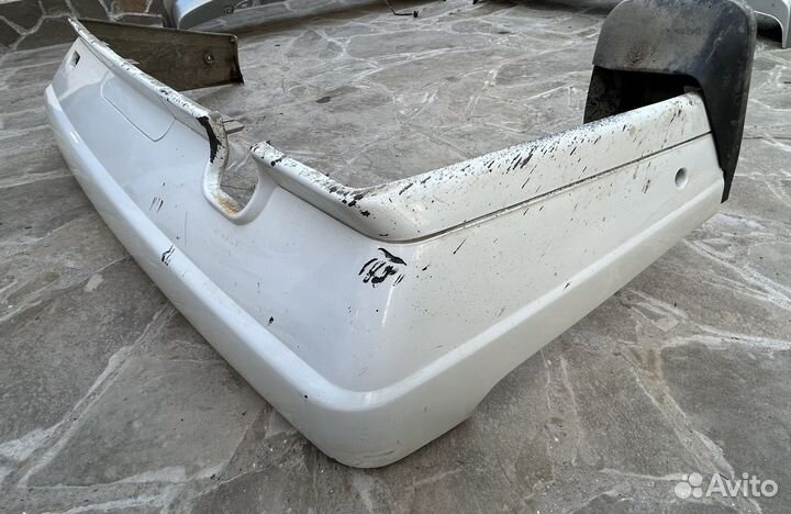 Бампер задний заз славута