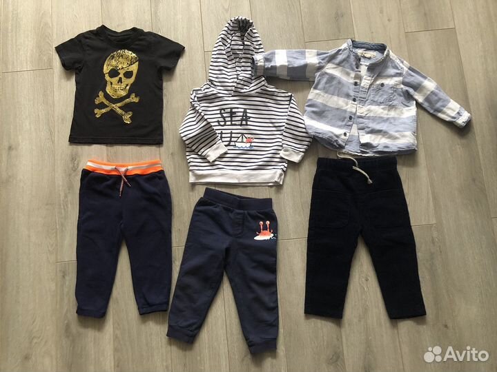 Одежда для мальчика пакетом 80 86