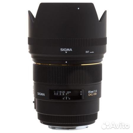 Объектив sigma 85mm f 1 4 canon