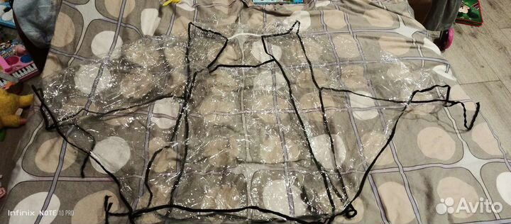 Дождевик на коляску или санки