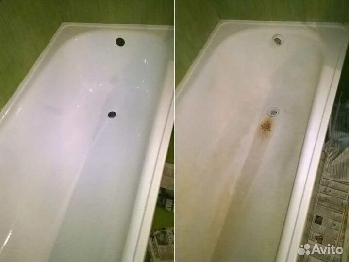 Реставрация ванн жидким акрилом