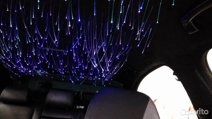 Установка звёздного неба в салон авто