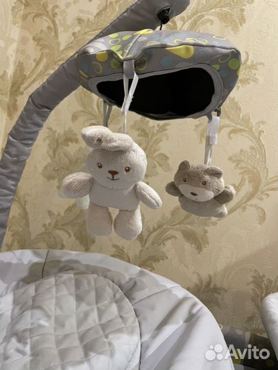 Кровать-манеж Chicco Lullaby Silver