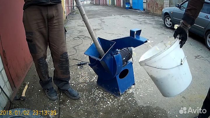 Дробилка веток 220в,2,2kw