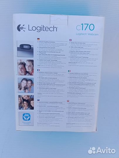 Веб-камера logitech новая