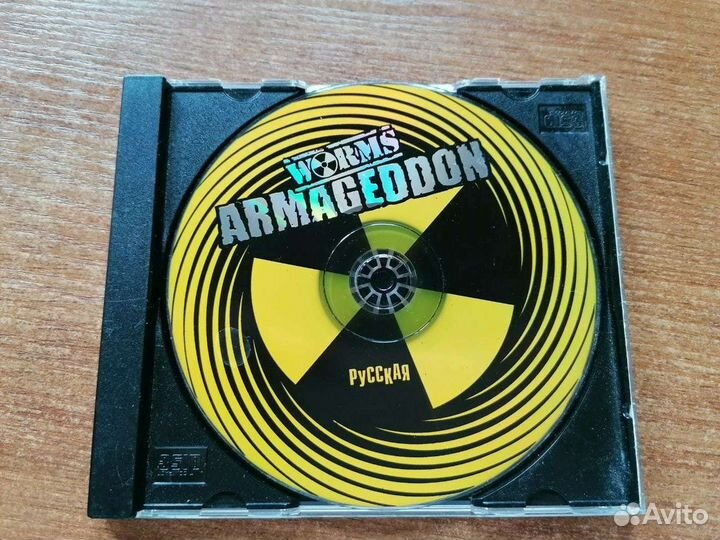 Диск для ps1 Worms Armageddon