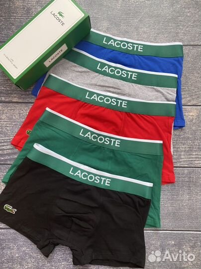 Трусы мужские боксеры lacoste