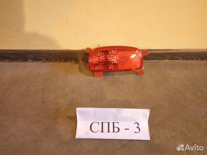 Левый задний противотуманный фонарь Киа Соренто 2