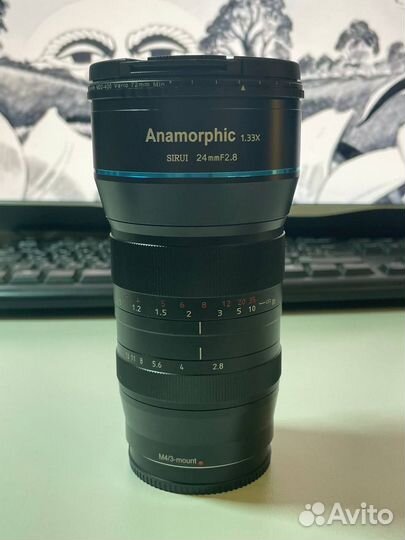 Sirui anamorphic 24mm f2.8 micro 4/3