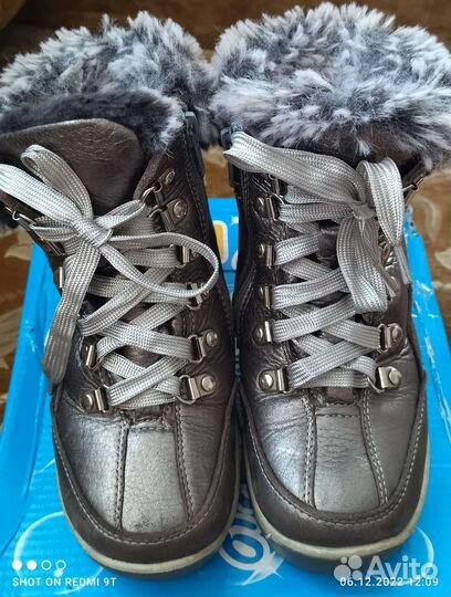 Ботинки зимние для девочки