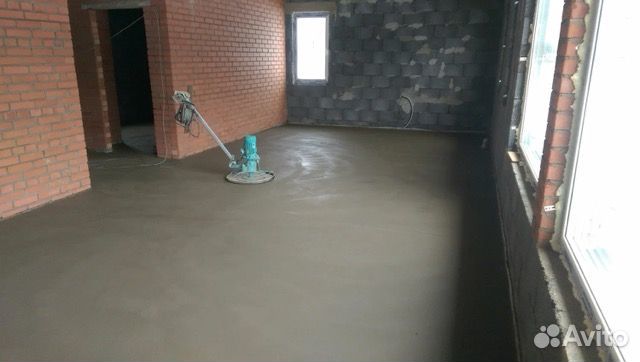Полусухая стяжка пола с гарантией