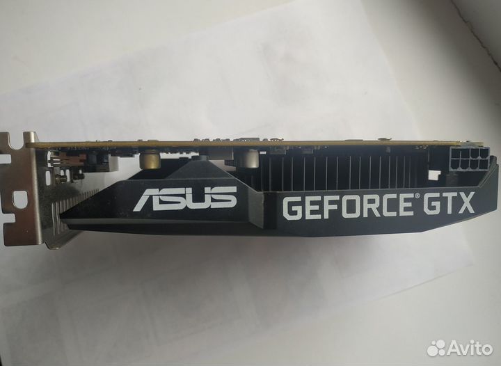 Видеокарта asus Phoenix GeForce GTX 1660 super 6GB