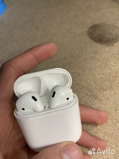 Беспроводные наушники apple airpods1 оригинал