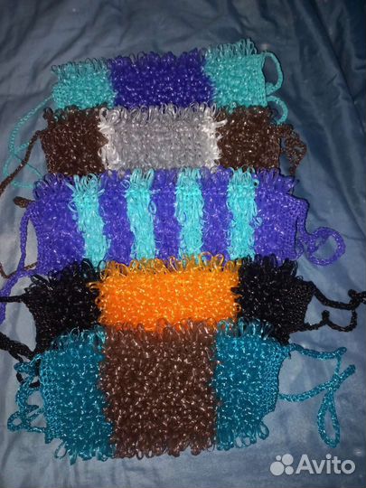 Мочалка ручной работы