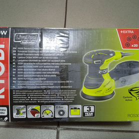 Шлифовальная машина эксцентриковая ryobi ROS300A