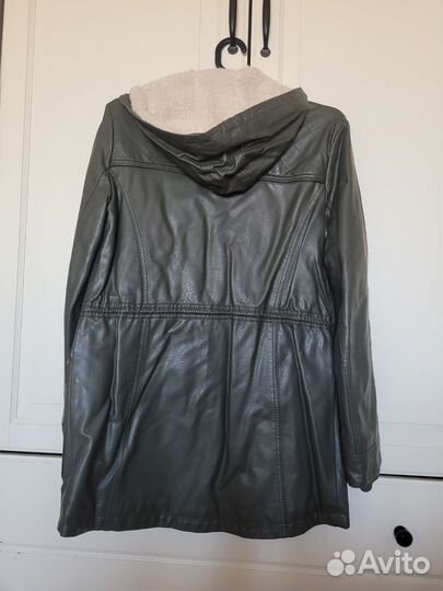 Кожаная куртка экокожа S