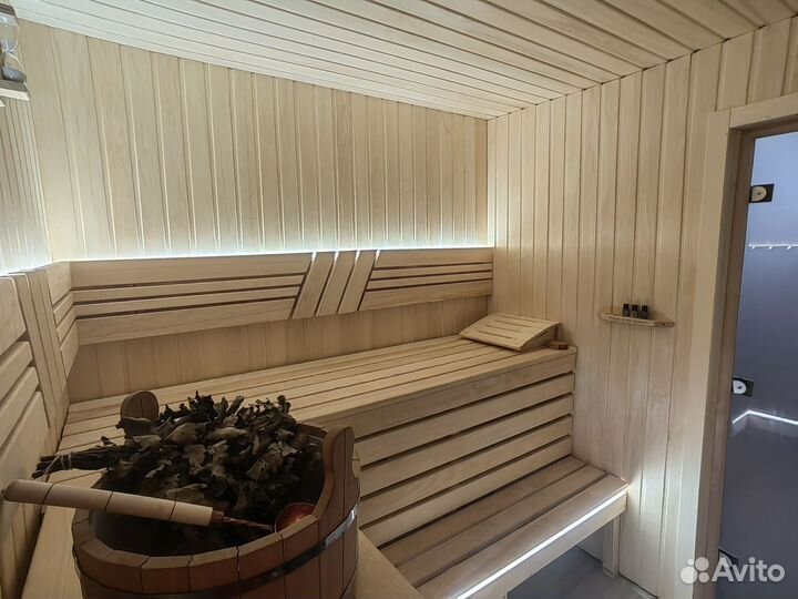 Баня на дровах с чаном