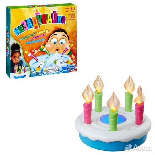 Настольная игра торт Незадувайка от Hasbro