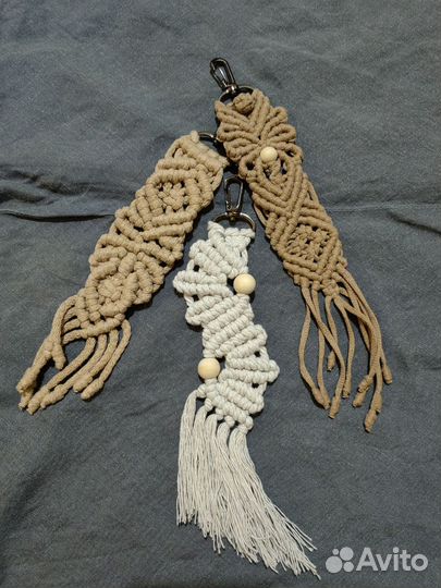 Макраме ангел и брелок