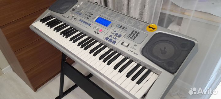 Синтезатор Casio CTK-591 с подставкой