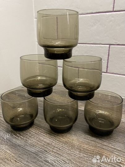 Стаканы новые из набора посуды Arcopal