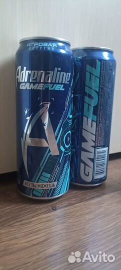 Энергетические напитки adrenaline оптом