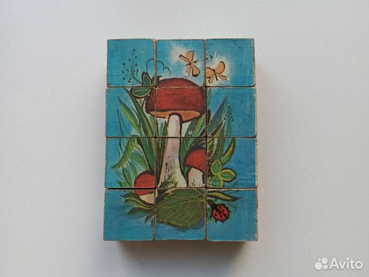 Детские кубики СССР