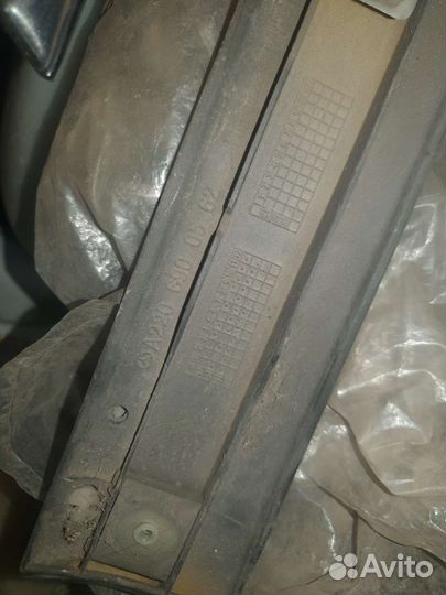 Mercedes w220 long молдинг двери с хром