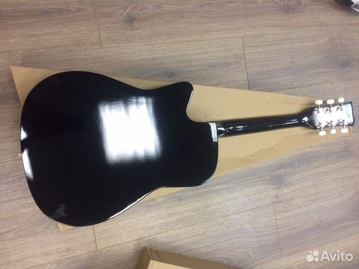 Гитара акустическая jenghai 7/8 новая