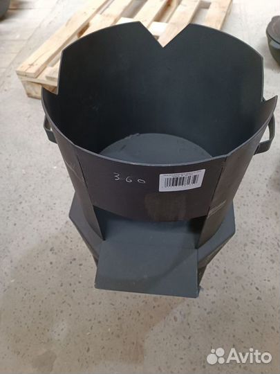 Печь усиленная для казана на 10/12 литров - 360 mm