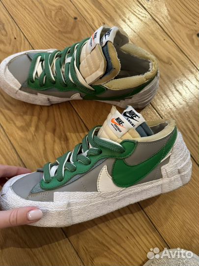 Кроссовки Nike sacai x Blazer Low