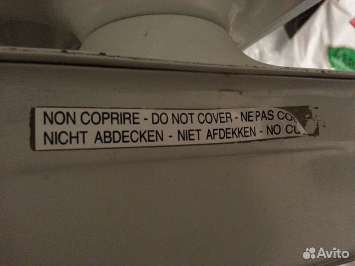 Масляный обогреватель Италия старая школа