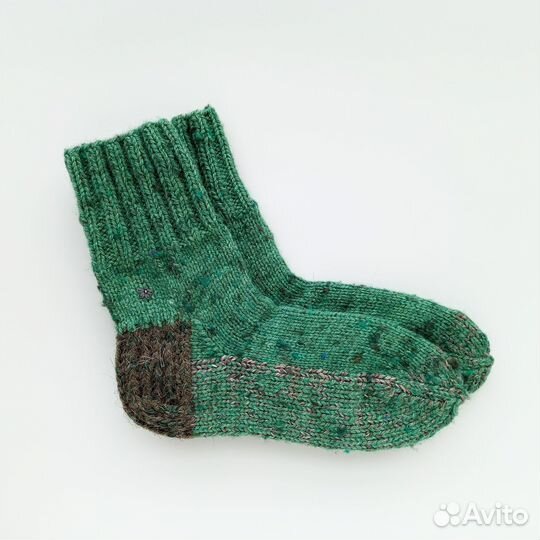 Носки ручной вязки шерстяные 35-37 р-р