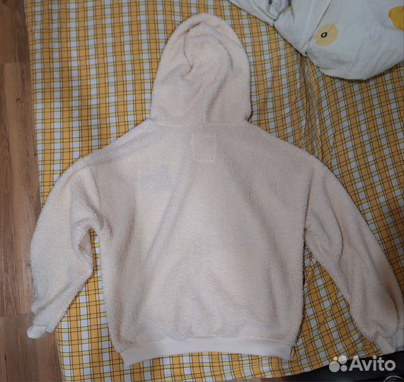 Мягкое худи с принтом