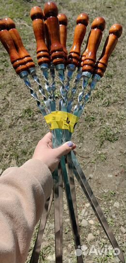 Шампура новые 15шт