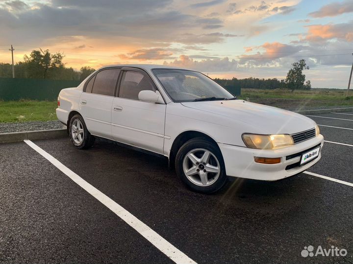 Toyota Corolla 1.5 AT, 1993, 399 999 км