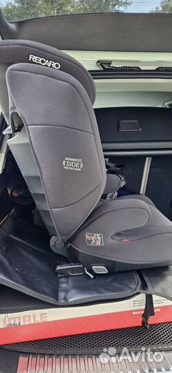 Детское автокресло 15 до 36 кг isofix Recaro