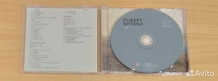 MP3 Роберт Шуман CD1 mint russia