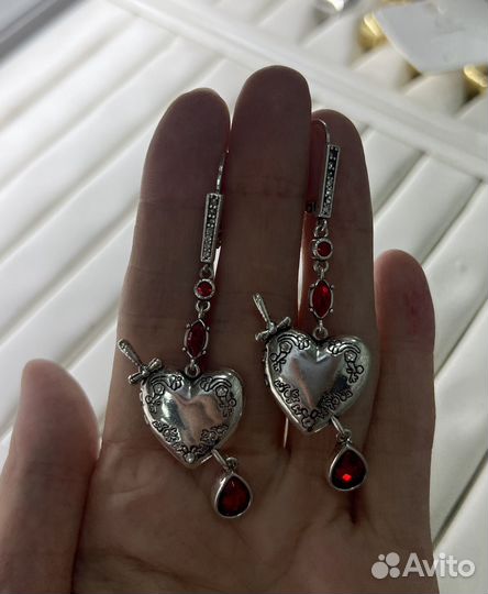 Alexander mcqueen серьги