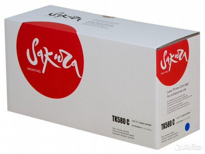 Картридж Sakura satk580C 1342718