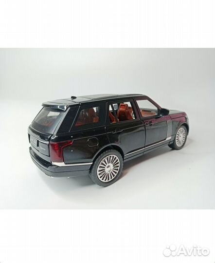 Металлическая машинка Range Rover 1:24 черный