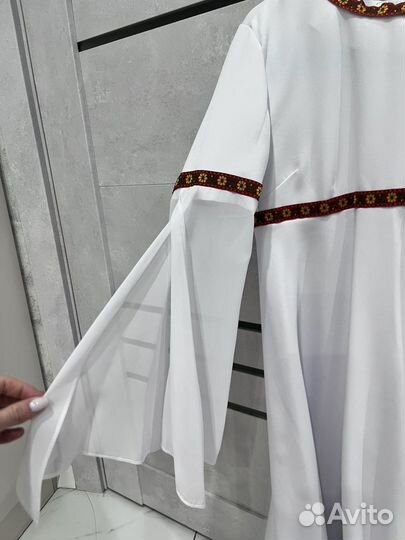 Белое платье для девочки 134-146