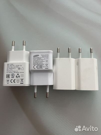 Зарядные устройсва Apple Samsung