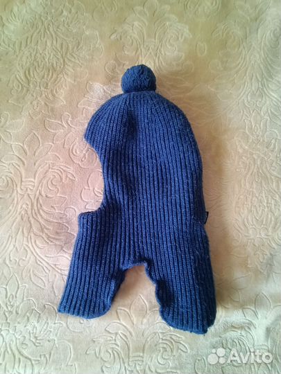 Шлем-шапка зимняя д/м р.54-56